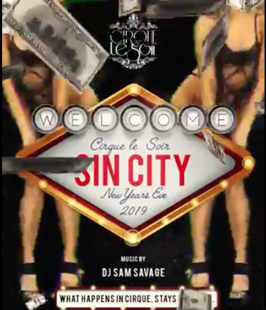 Cirque le Soir New Year's Eve