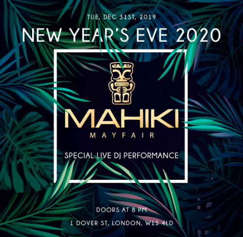 New Year's Eve Mahiki