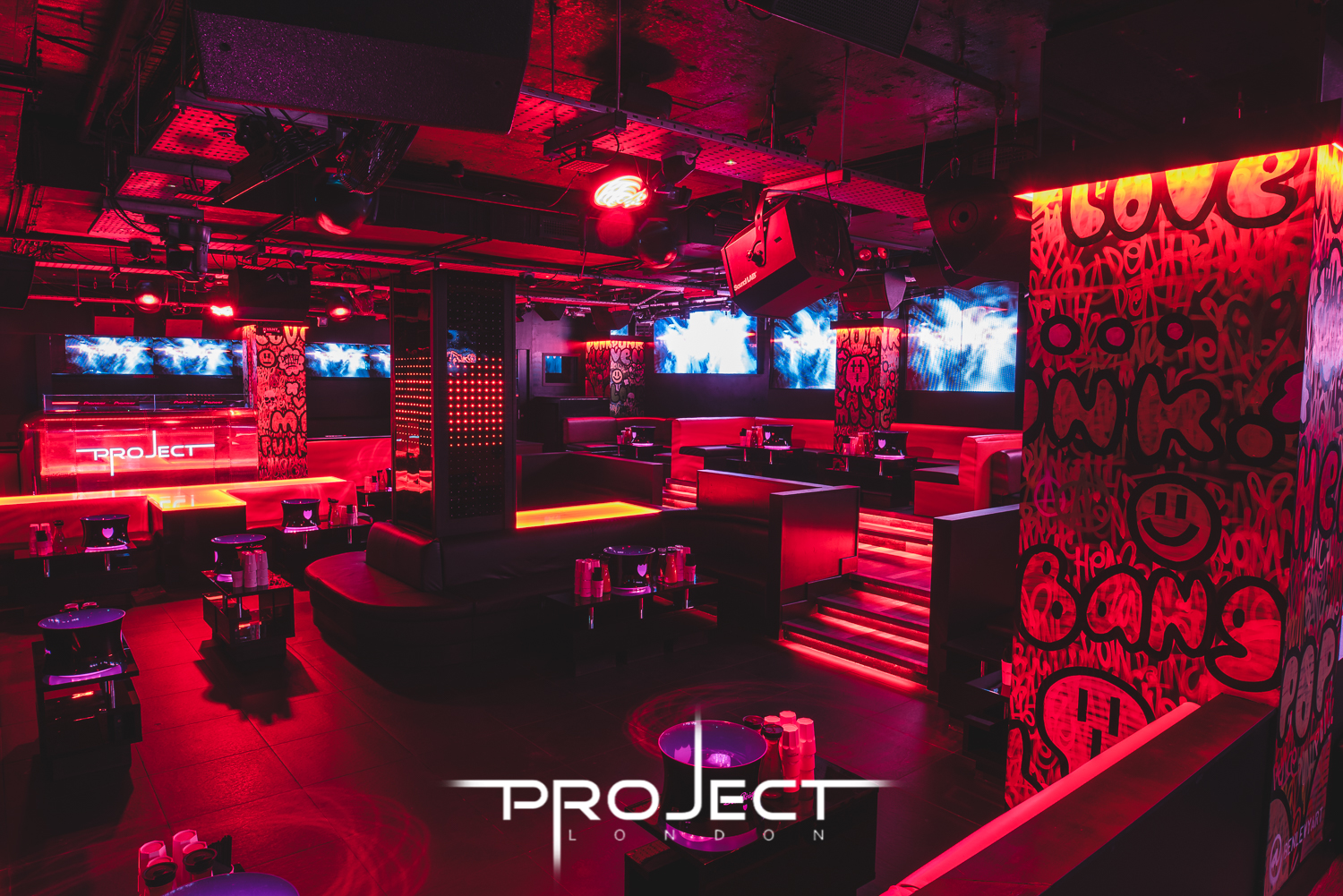 vip table booking at project london