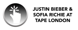 Justin Bieber Sofia Richie Tape